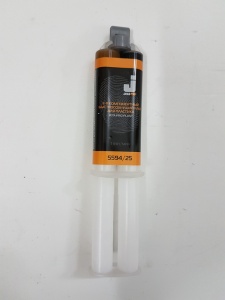 Клей Jeta Plast 2K JETAPRO, ремонтный для пластика, 1 мин., черный 0,025кг