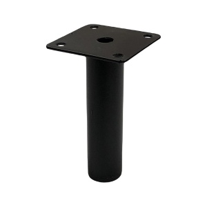 08ZS-100-BL Мебельная ножка 100мм черный ВТО