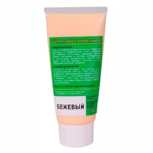 Шпатлевка мебельная, цвет БЕЖЕВЫЙ