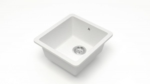 Мойка мат.из иск.камня Модель 27/Q1 (бел.лед.) 