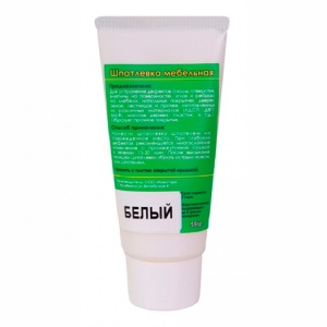 Шпатлевка мебельная, цвет БЕЛЫЙ