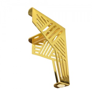 08HSB-130-BR Ножка 130 мм золото