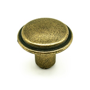 Ручка-кнопка 11.6430.68 бронза, без основания, D30, Metakor