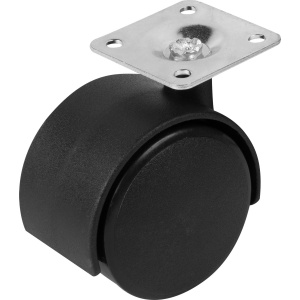 404 Колесо двойное с планкой 40.50.20 Чёрное