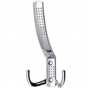 Крючок трёхрожковый 2343А перфорация, хром (30шт.)