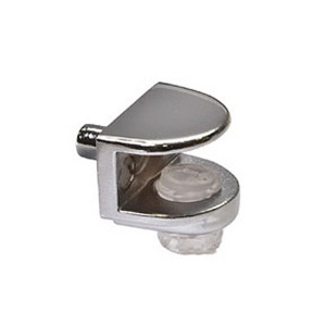 Полкодержатель/стек.+винт+штырь ХРОМ