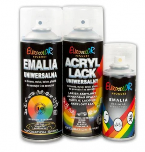 EUROCOLOR Эмаль 400 мл блестящая