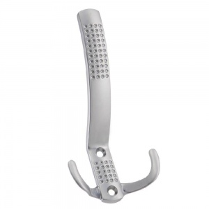 Крючок трёхрожковый 2343А перфорация, мат хром (30шт.)