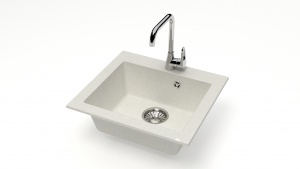 Мойка мат. Модель 35/Q7 (хлопок). карел. камень ZETT led.