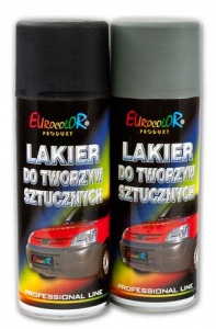 EUROCOLOR Эмаль для бамперов 400 мл черная