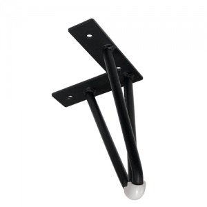 08F3-10-150BL Ножка 150 мм черный