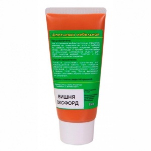 Шпатлевка мебельная, цвет ВИШНЯ ОКСФОРД