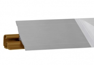 13 RUS "Алюминий" плинтус для столешниц LB 231- 13(Россия) / 3,0 м