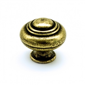 Ручка-кнопка 11.6000.68 бронза, D24, Metakor