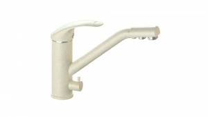 Смеситель матовый КМ010/Q2 (беж). Карельский камень