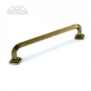 Ручка-скоба Tower Square 19.4099.68 бронза 160/188, Metakor