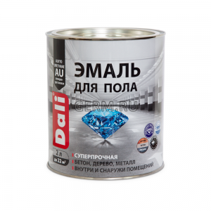"DALI" Эмаль для пола, серый RAL7040, 0,8л.