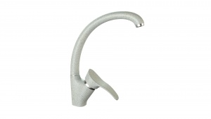 Смеситель матовый КМ009/Q10 (св.сер). Карельский камень