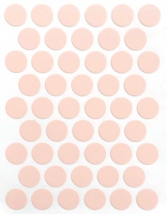 Заглушка самокл. D14 (1л=50шт) А-0325 Bej. WEISS  (бежевый)