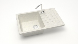 Мойка мат. Модель 16/Q7 (хлопок). карел. камень ZETT lad.