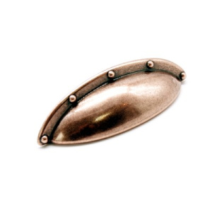 Ручка-скоба Shell 19.1959.33 состаренная медь, 64/92, Metakor