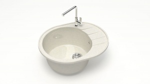 Мойка глян. из икс.камня Z28Q7 (хлопок)