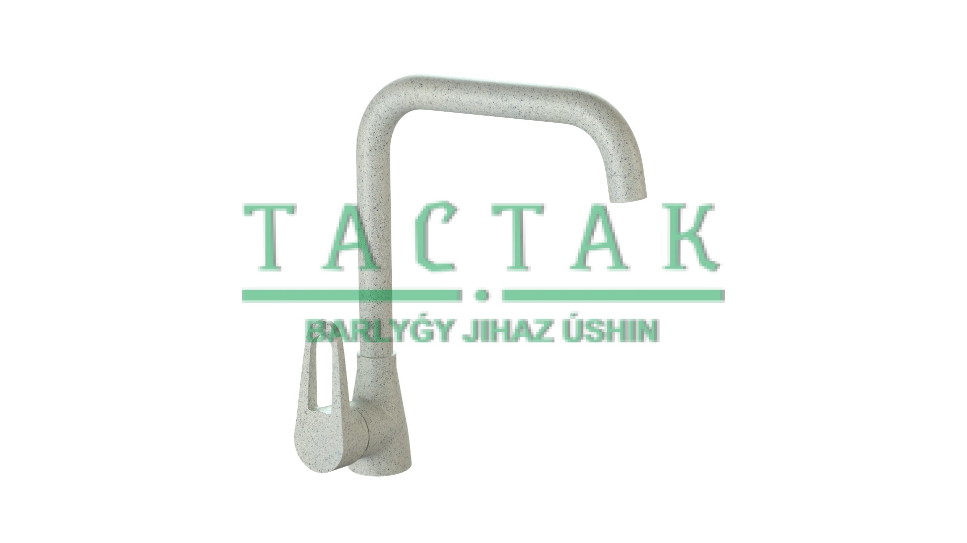 Смеситель матовый КМ007/Q10 (св.сер). Карельский камень