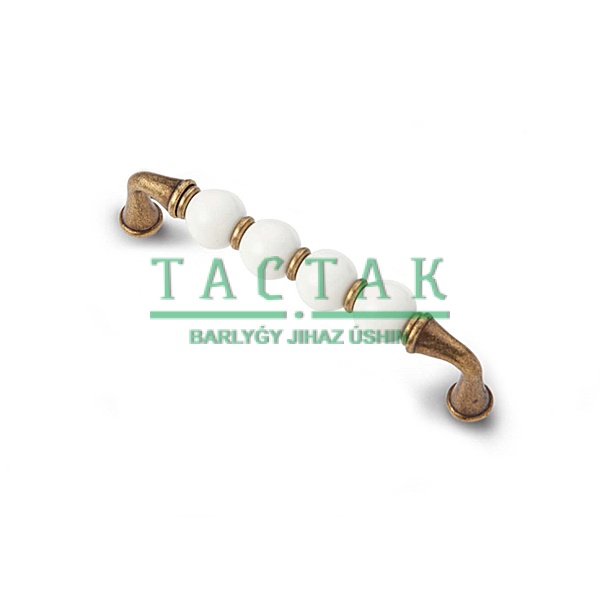 2090 Ручка 128мм 40 Антик белый