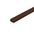 Соединитель для задней стенки ДВП L-2000мм, коричневый