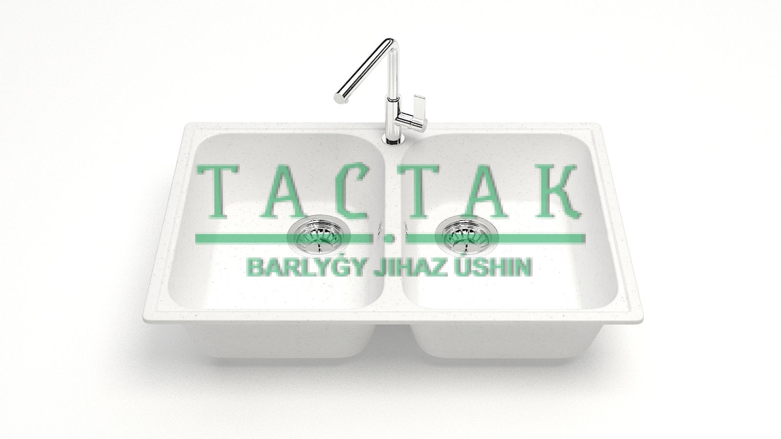 Мойка мат. Модель 260/Q1 (бел.лед). карел. камень ZETT lad.