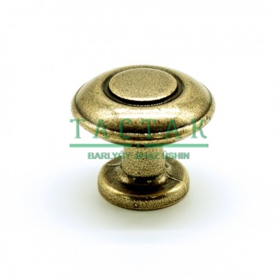 Ручка-кнопка Iris 11.3797.68 бронза, D31, Metakor