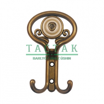 MIL187A-L Крючок Roll Antique