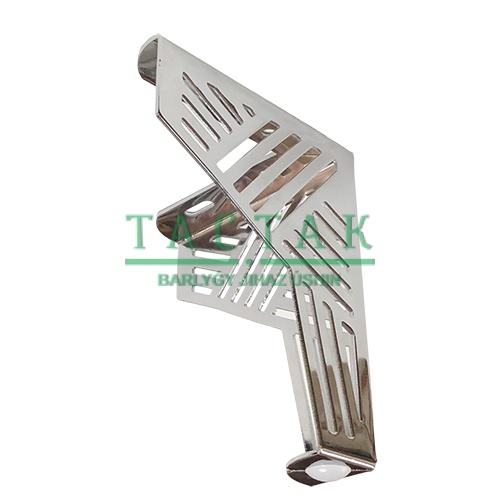 08HSB-130-CP Ножка 130 мм хром