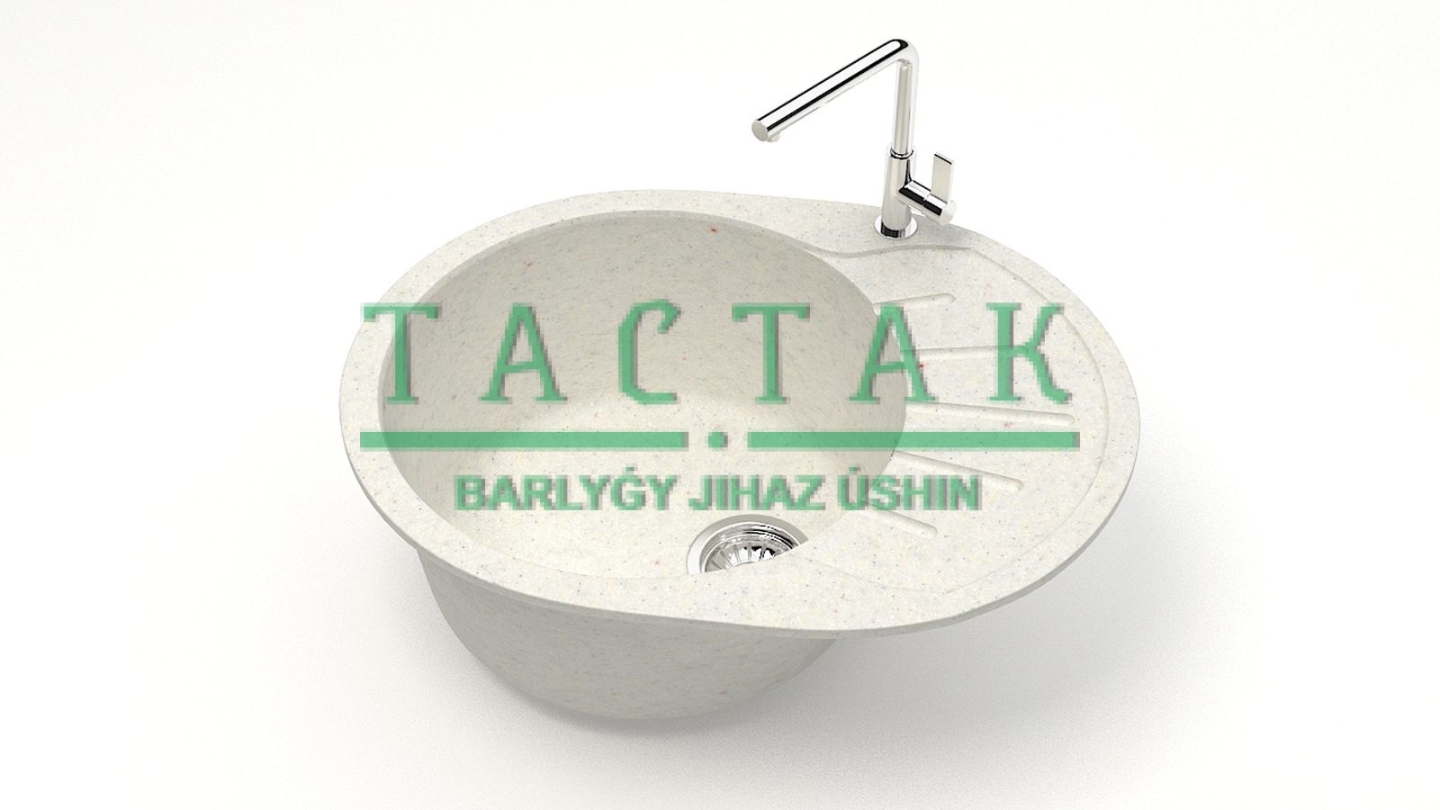 Мойка мат. Модель 10/Q7 (хлопок). карел. камень ZETT lad.