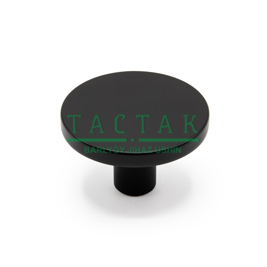 Ручка-кнопка COMO BIG, 0168041ZM2, матовый черный, D41 мм, Viefe