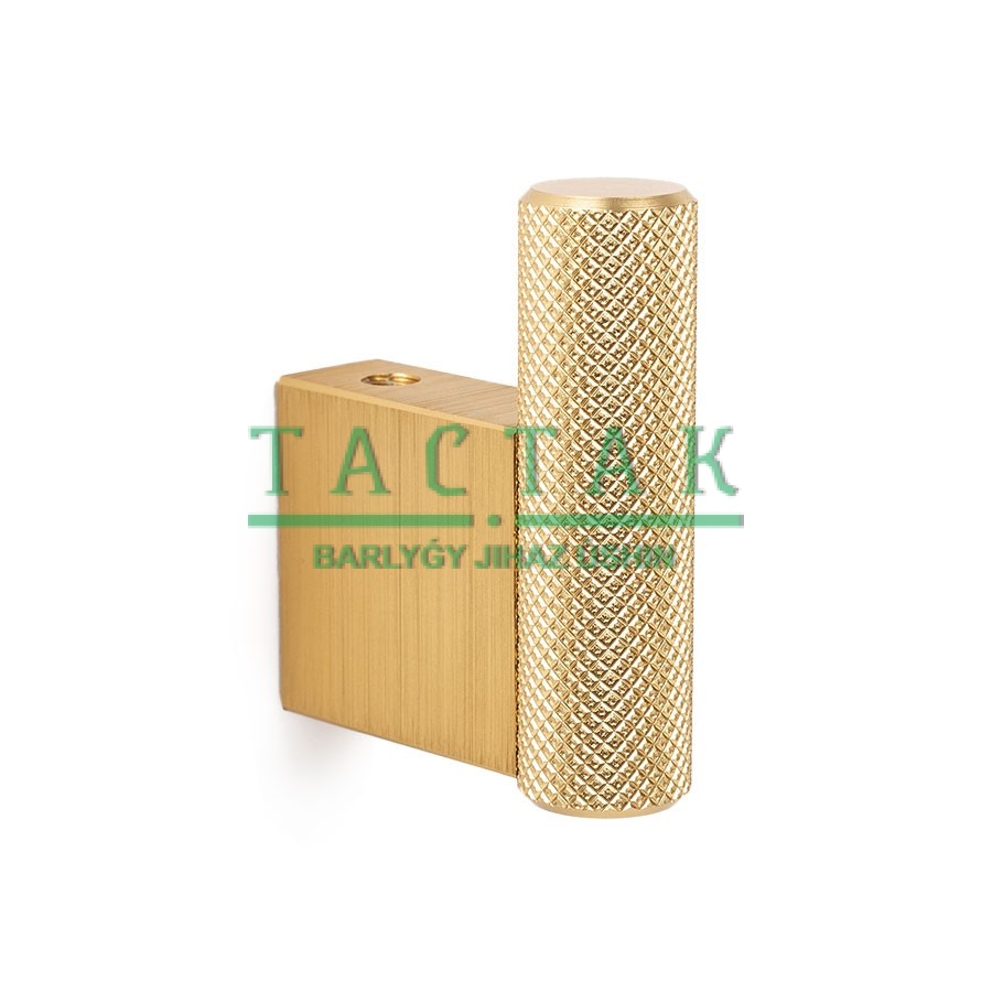 Ручка крючок GRAF , 7009014L291, брашированная латунь.14х42х50 мм, Viefe