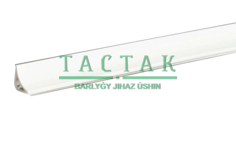 11 RUS "Белый" плинтус для столешниц LB 231-11(Россия) / 3,0 м