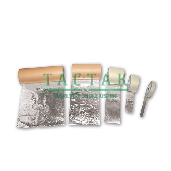 CDO66AR12 Поталь " Имитация серебро" в рулоне 2,5* 2,5*50