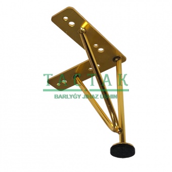 08F3-8-150BR Ножка 150 мм золото