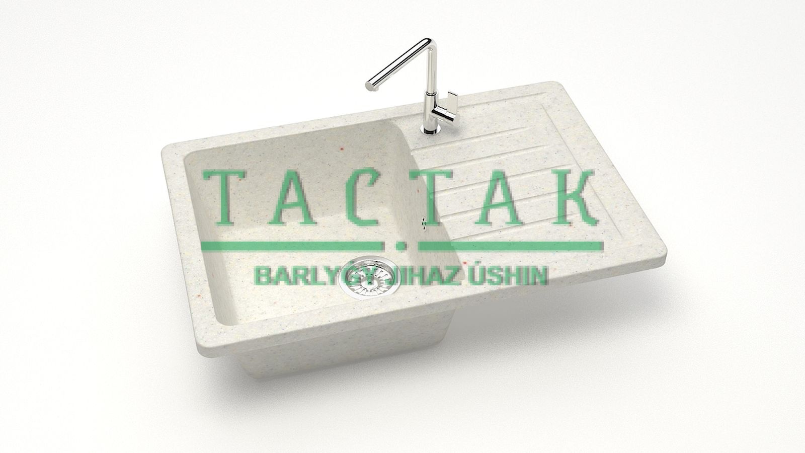 Мойка мат. Модель 16/Q7 (хлопок). карел. камень ZETT lad.