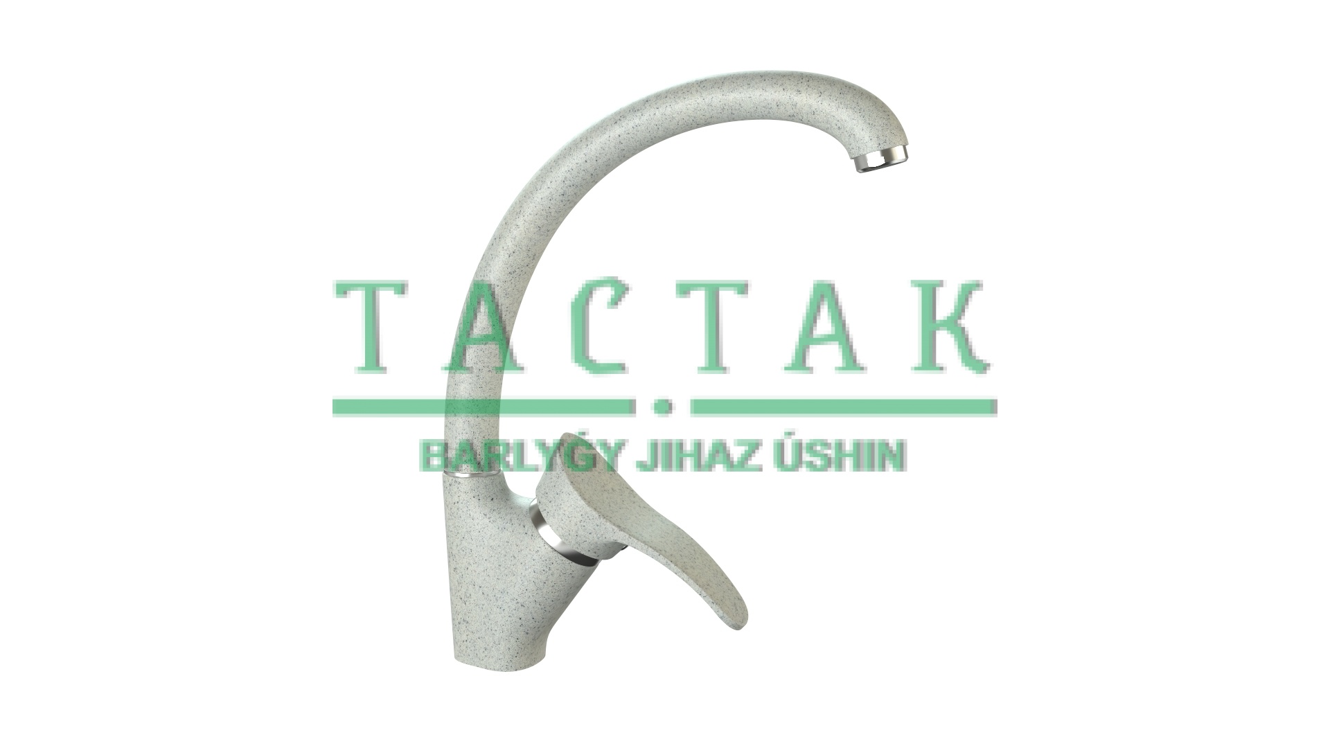 Смеситель матовый КМ009/Q10 (св.сер). Карельский камень