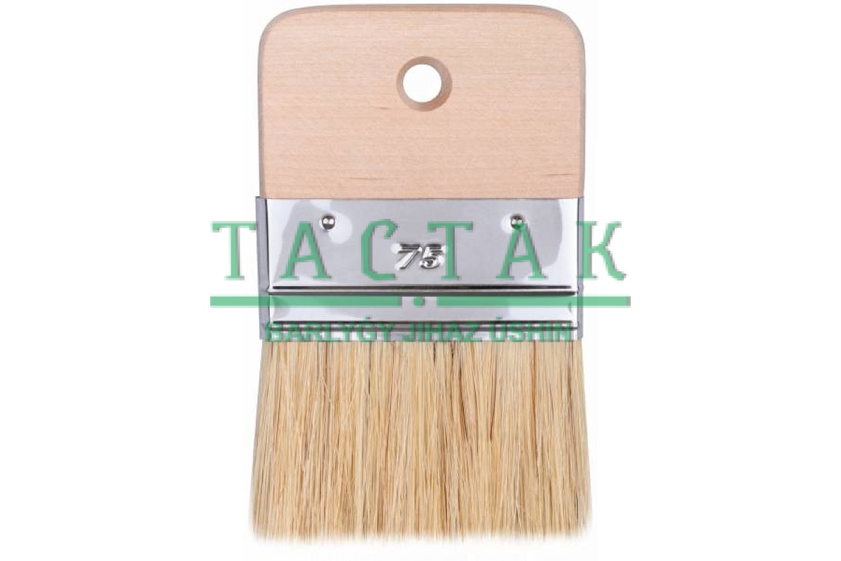 Кисть для нанесения декоративных материалов, 75 мм