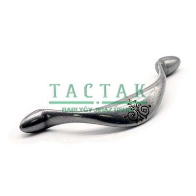 Ручка-скоба Regency с рис. 11.3750.58 глянцевое олово, 96, Metakor