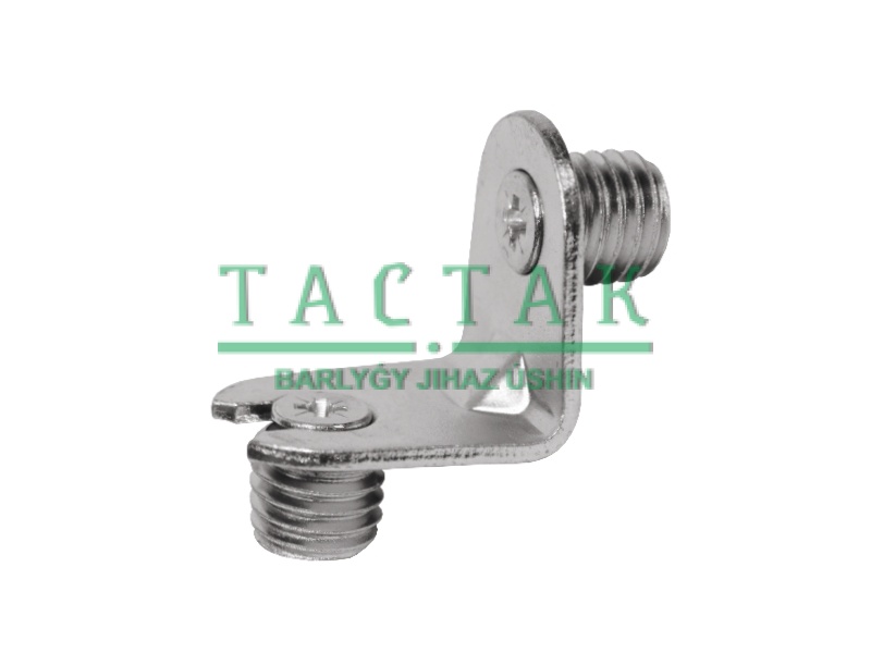 Стяжка 2,16 ДК одинарная с метал. футор., 90 гр, п.цинк (1500шт)