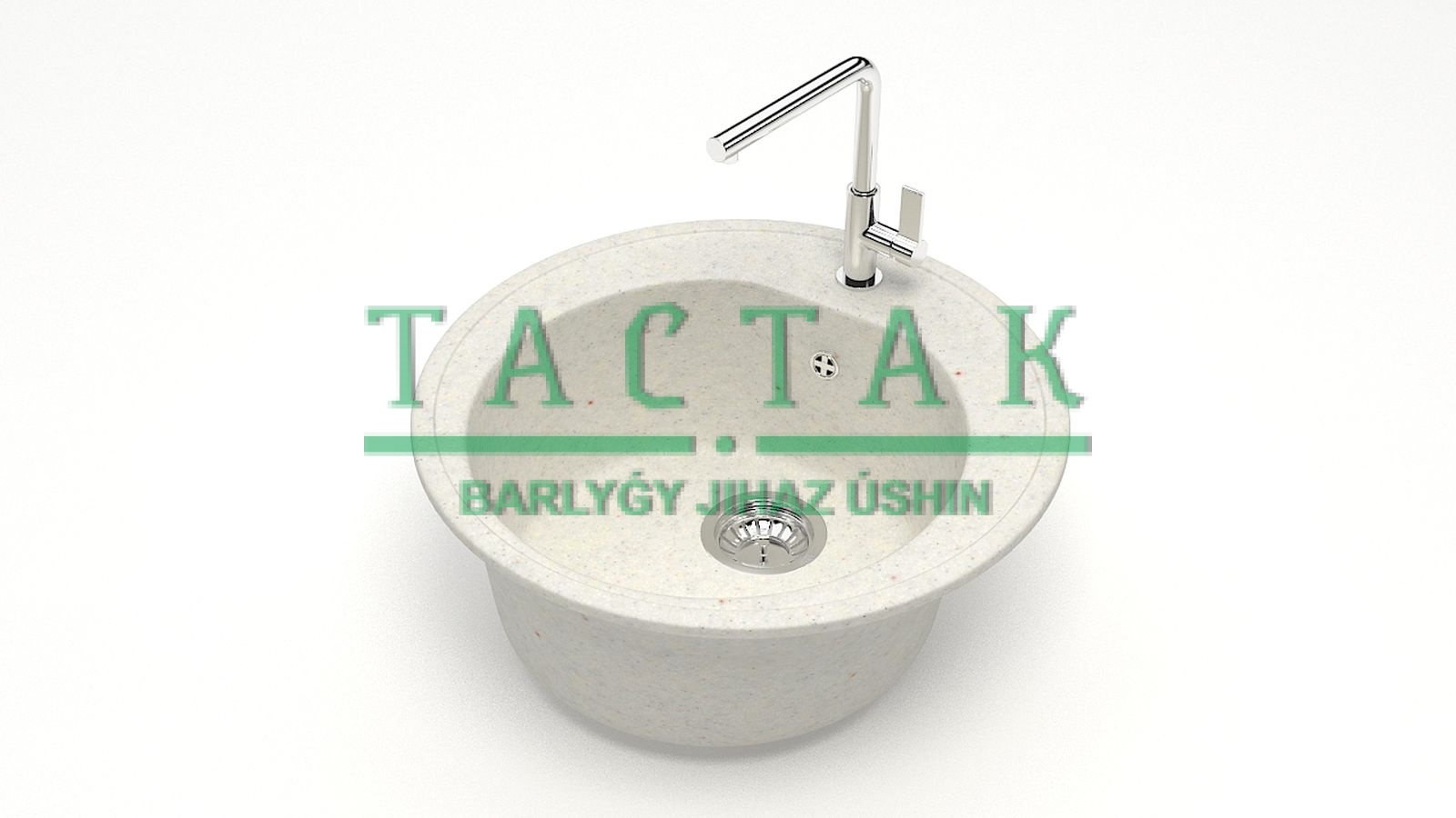 Мойка мат. Модель 3/Q7 (хлопок). карел. камень ZETT led.