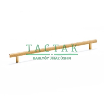 Ручка-скоба Quilt 70.4152.86, D=14мм, анодиров. латунь, 320/380, Metakor