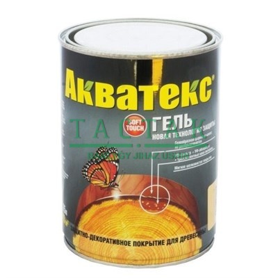 Акватекс гель (защитно-декоративное покрытие ) 0,75л (калужница)