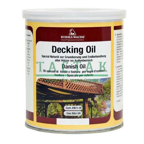 4971 DECKING OIL масляное покрытие для деревообработки (1л)
