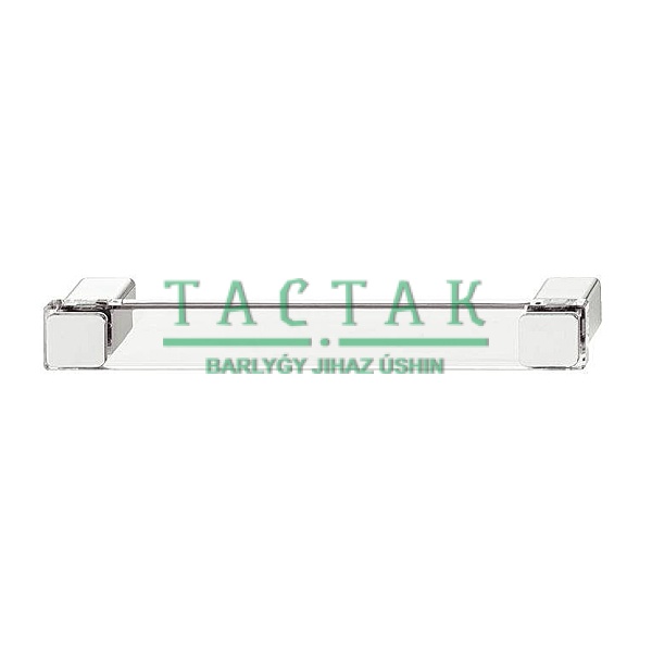 Ручка С44 128мм пластик прозрачный (2, Белый)