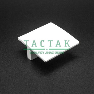 Ручка-кнопка Prisma 70.3696.16 бел. мат. лак, 32, 60х60 мм, Metakor